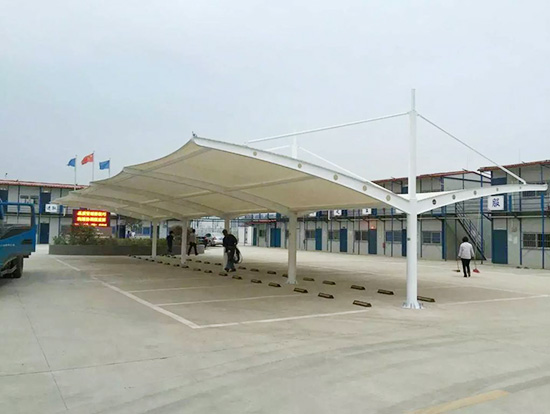 膜结构停车棚